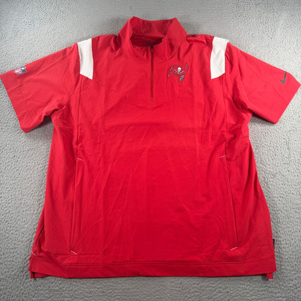 Nike NFL Tampa Bay Buccaneers Sideline Coach Jacket Mens 2XL Team Issue On-Field